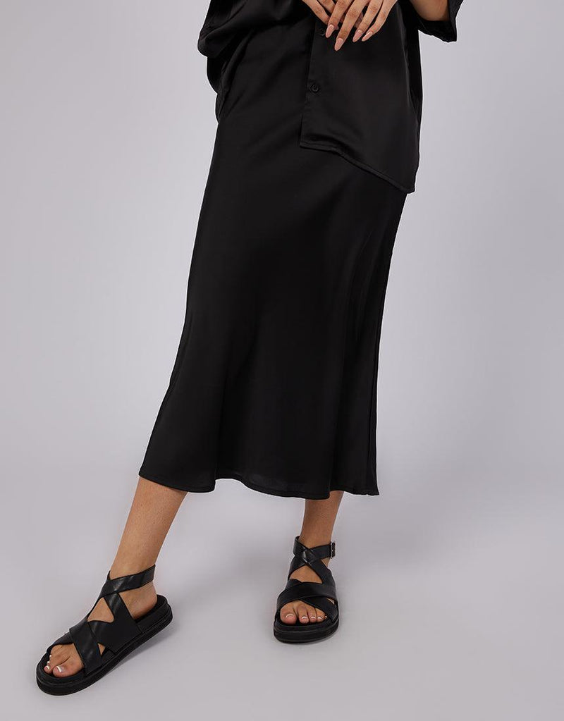 Silent Theory Ladies-Watson Skirt Black-Edge Clothing