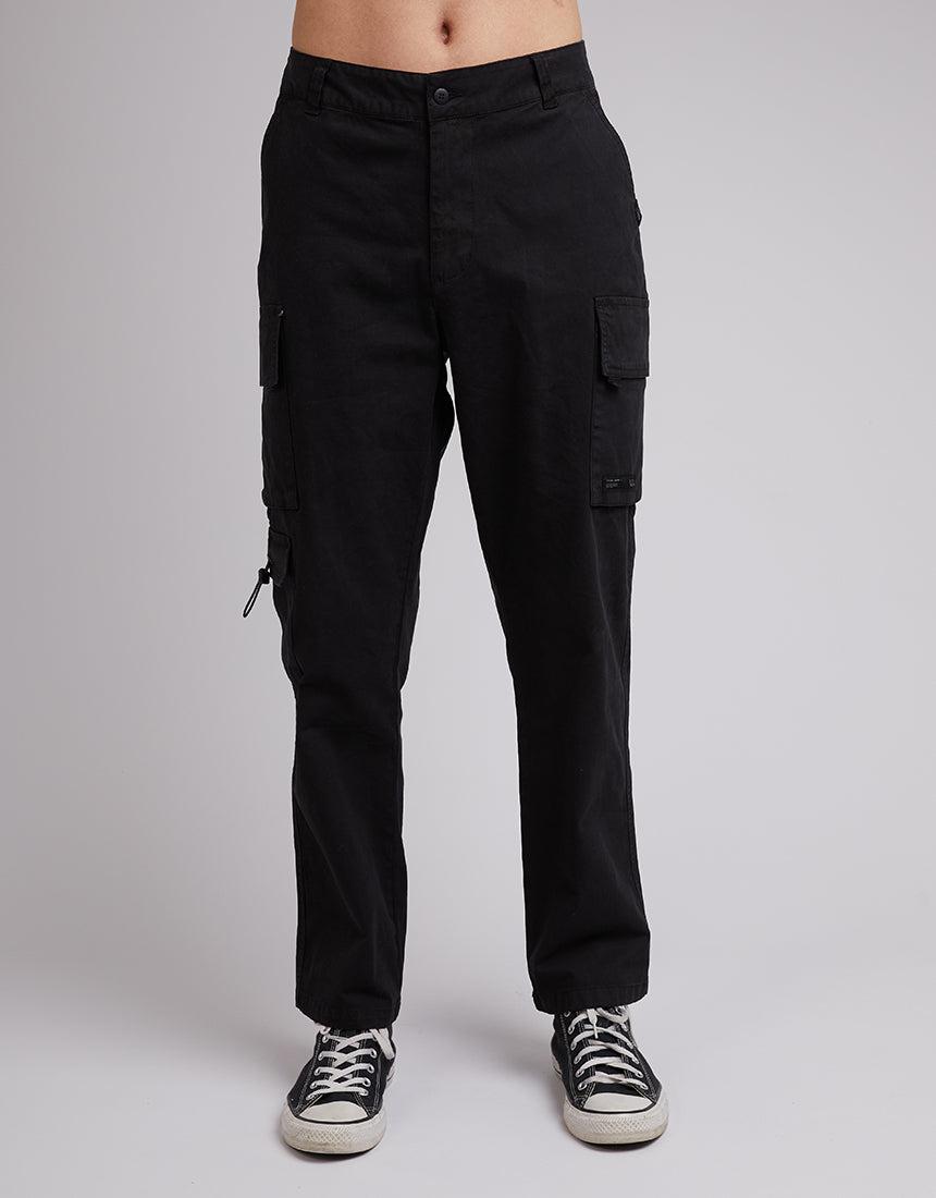 Silent Theory-Military Cargo Pant Black-Edge Clothing