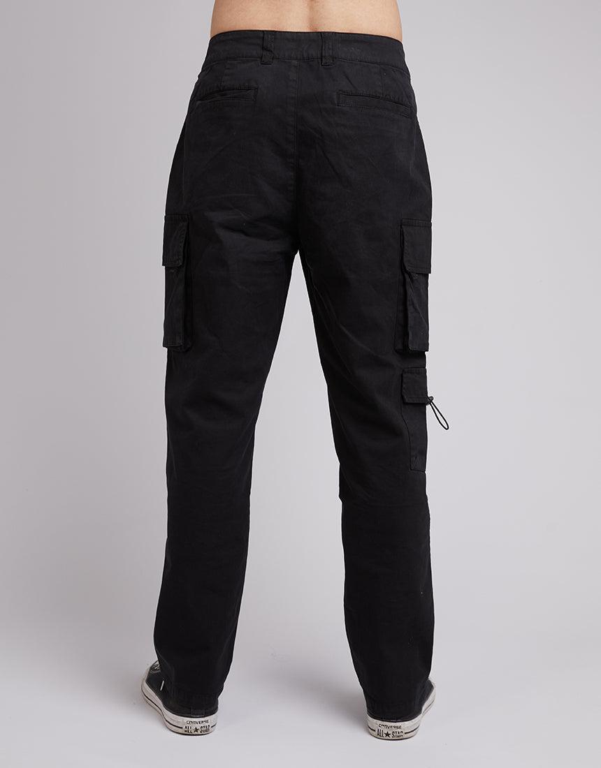 Silent Theory-Military Cargo Pant Black-Edge Clothing
