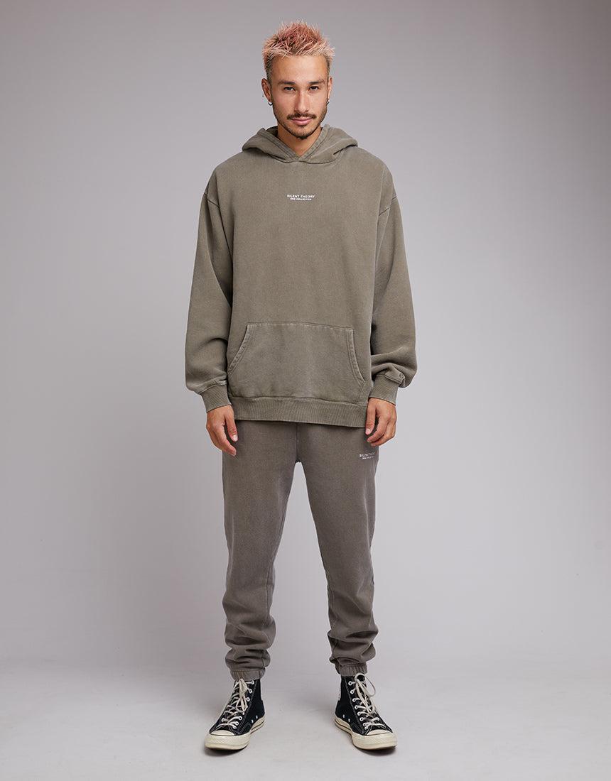 Silent Theory One-Society Hoody Khaki-Edge Clothing