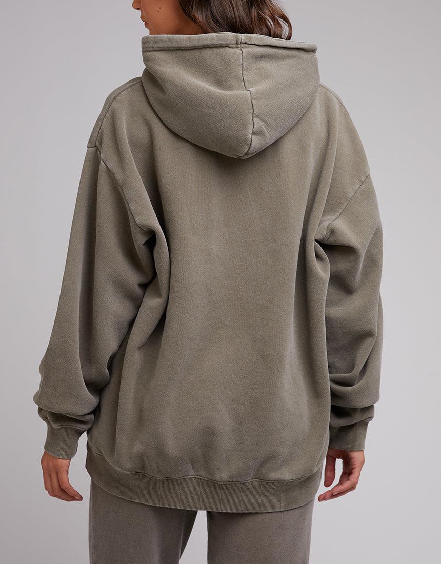 Silent Theory One-Society Hoody Khaki-Edge Clothing