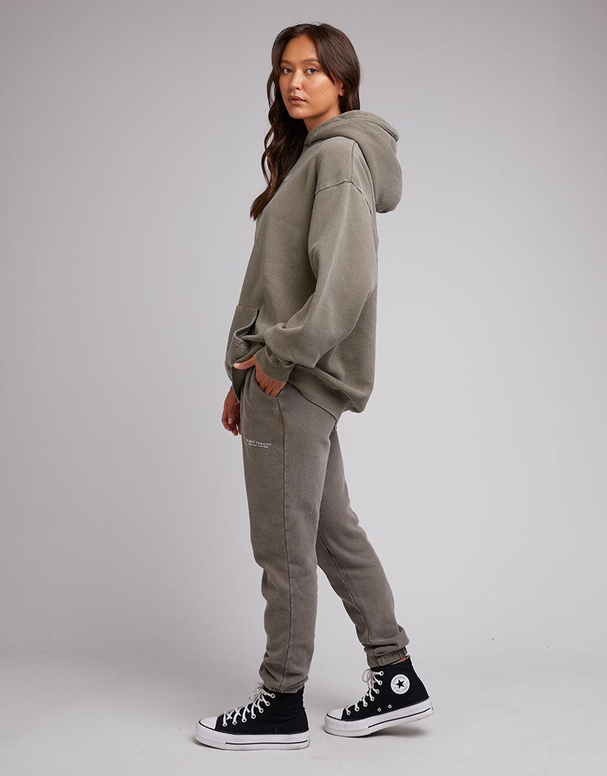Silent Theory One-Society Hoody Khaki-Edge Clothing