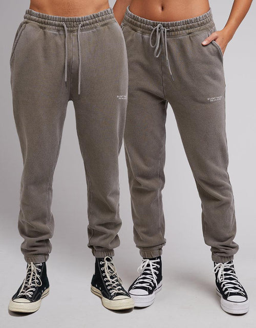 Silent Theory One-Society Trackpant Khaki-Edge Clothing