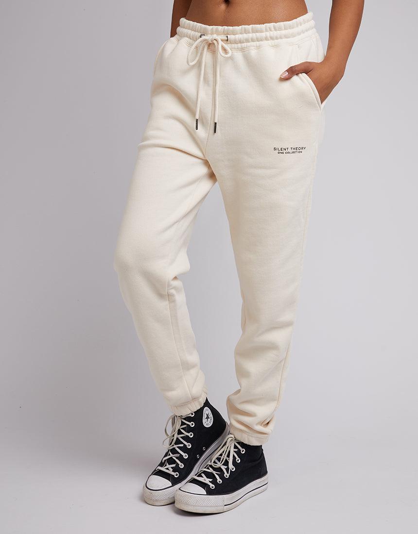 Silent Theory One-Society Trackpant Natural-Edge Clothing