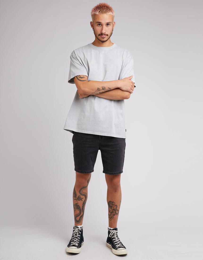 Silent Theory-Oversized Tee Grey-Edge Clothing