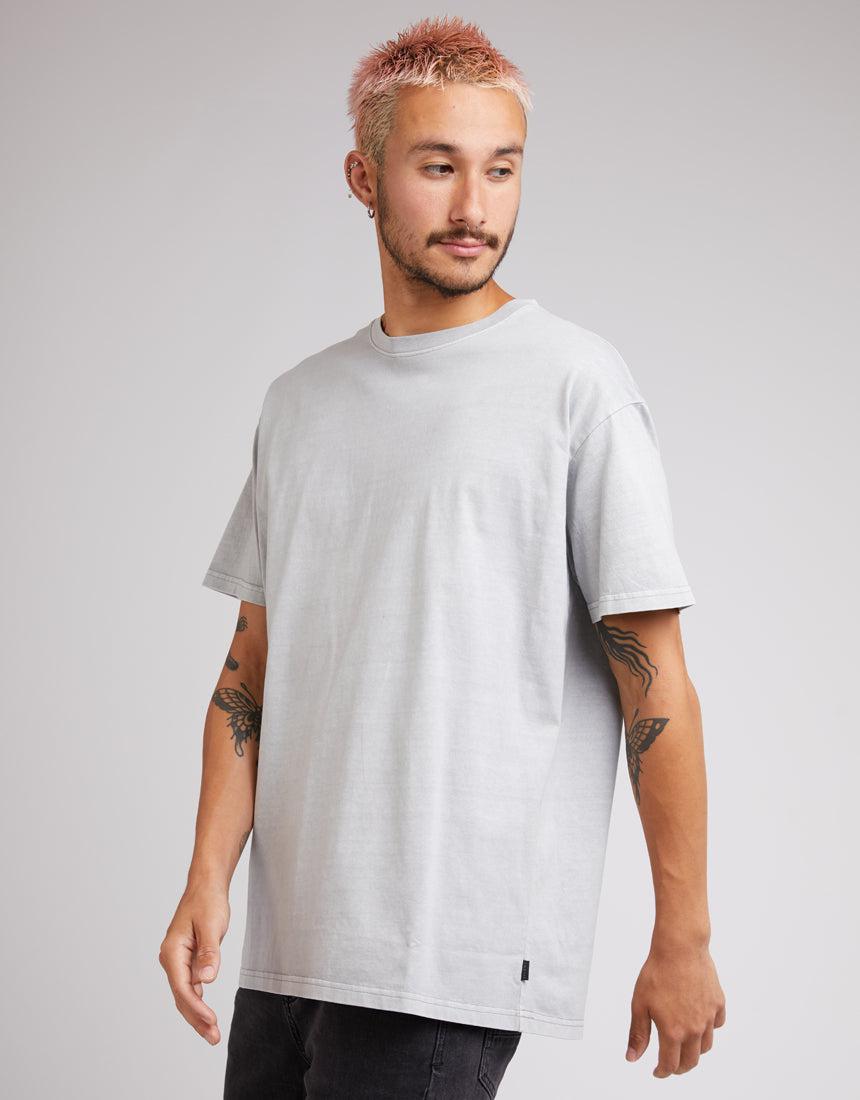 Silent Theory-Oversized Tee Grey-Edge Clothing