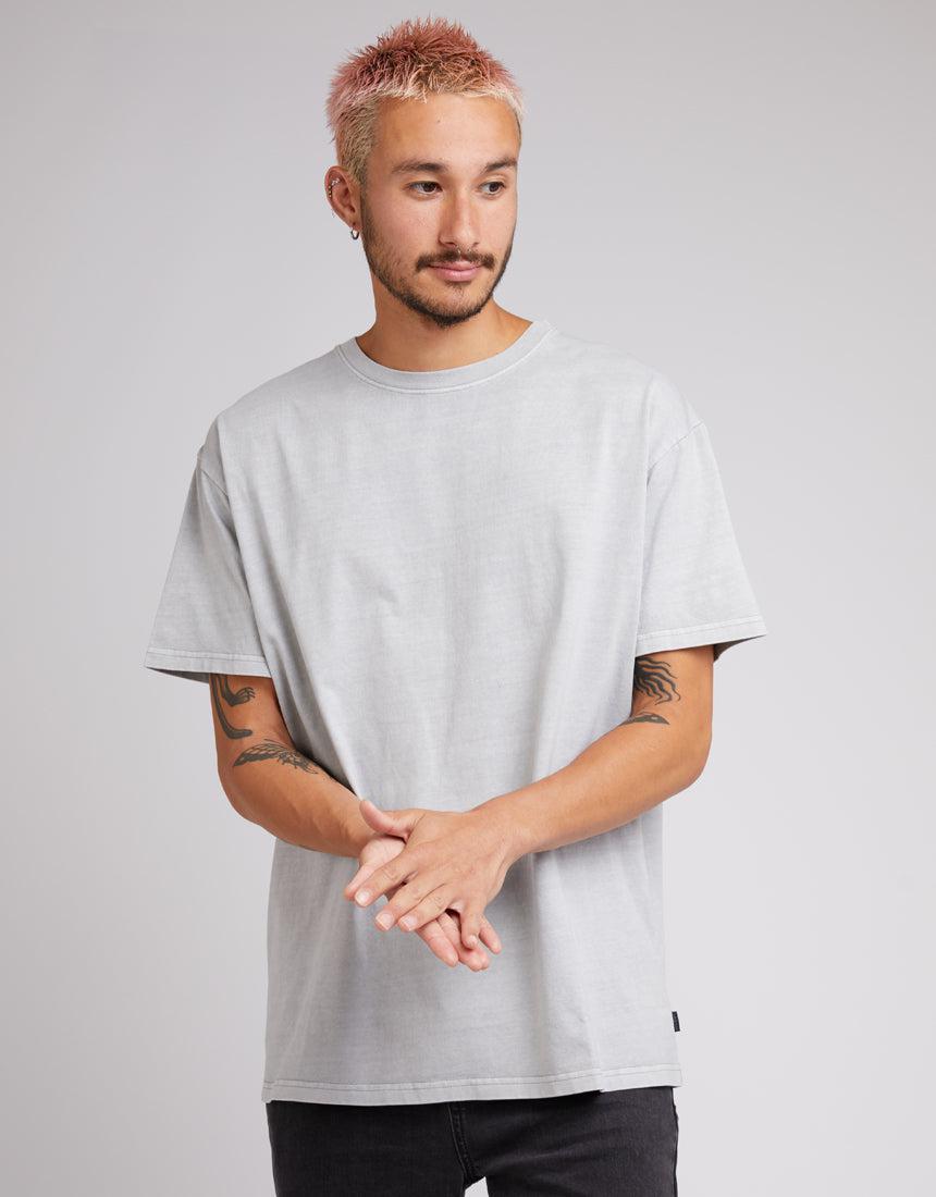 Silent Theory-Oversized Tee Grey-Edge Clothing