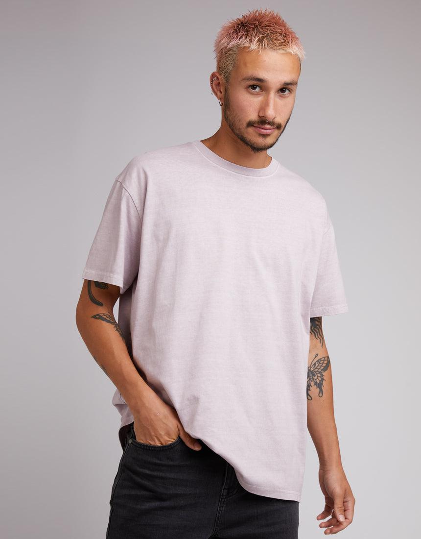 Silent Theory-Oversized Tee Mauve-Edge Clothing