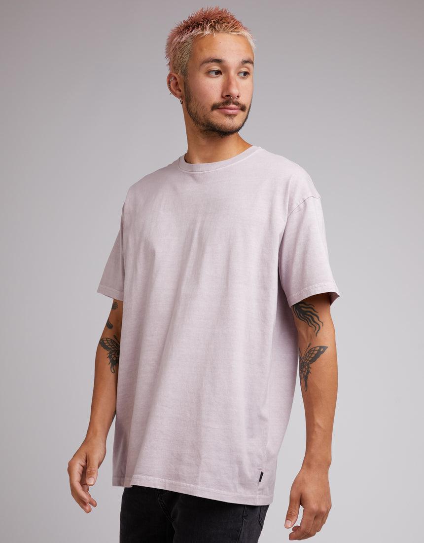 Silent Theory-Oversized Tee Mauve-Edge Clothing