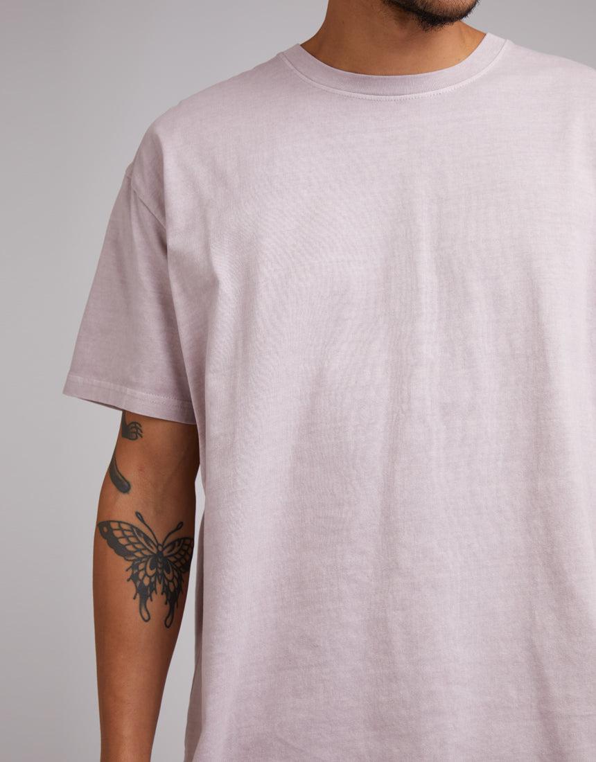 Silent Theory-Oversized Tee Mauve-Edge Clothing