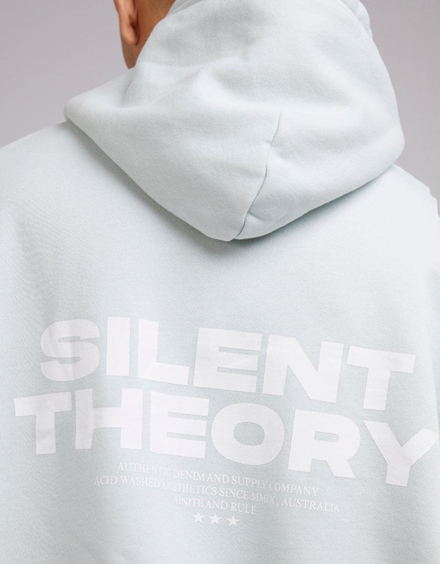 Silent Theory-Prime Hoody Pale Blue-Edge Clothing