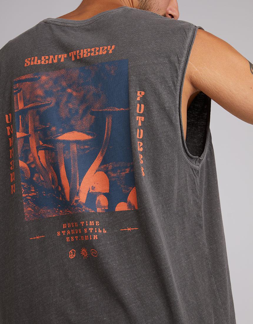 Silent Theory-Psy Muscle Charcoal-Edge Clothing