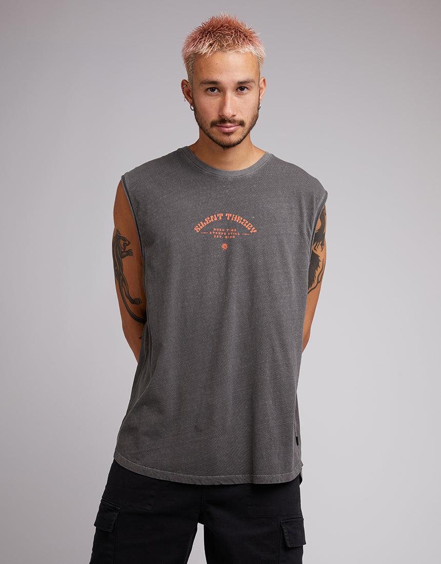 Silent Theory-Psy Muscle Charcoal-Edge Clothing