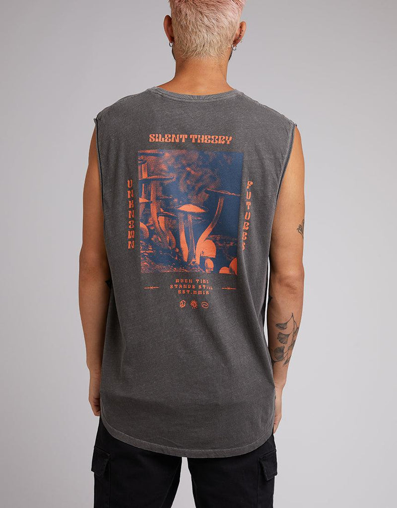Silent Theory-Psy Muscle Charcoal-Edge Clothing