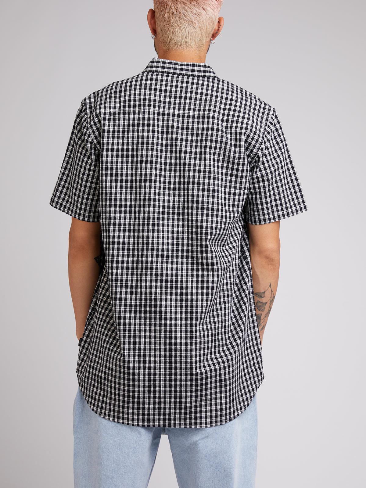 Silent Theory-Rattled Ss Shirt Black-Edge Clothing