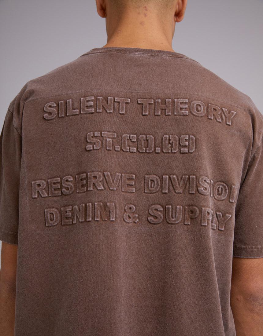 Silent Theory-Saint Tee Chocolate-Edge Clothing