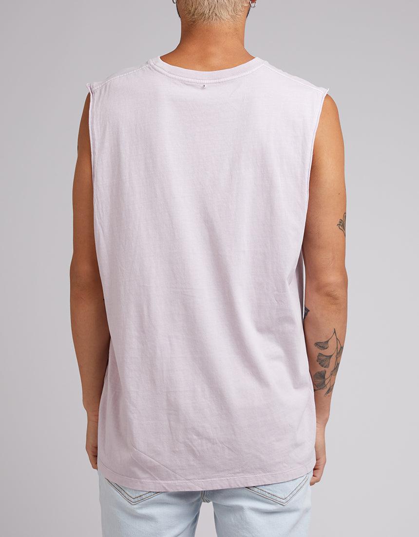 Silent Theory-Silent Logo Muscle Mauve-Edge Clothing