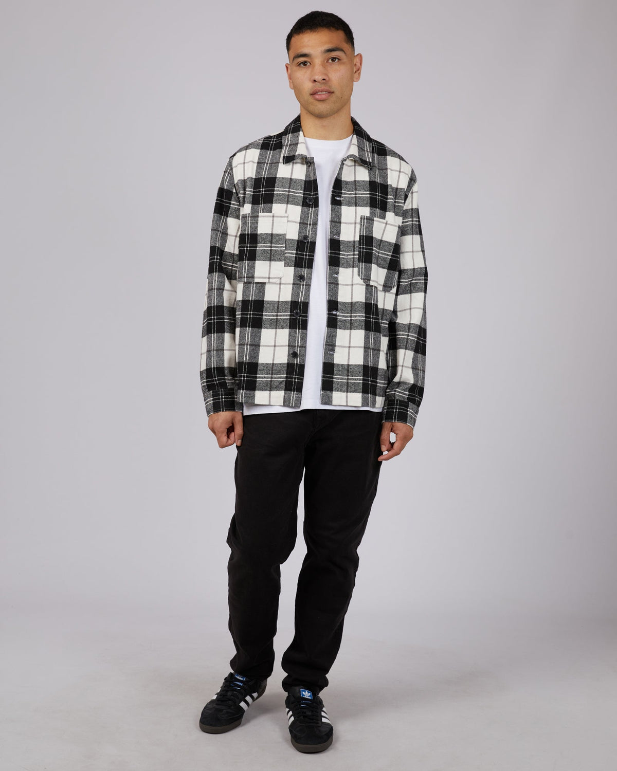 Silent Theory-Studio Overshirt Black-Edge Clothing