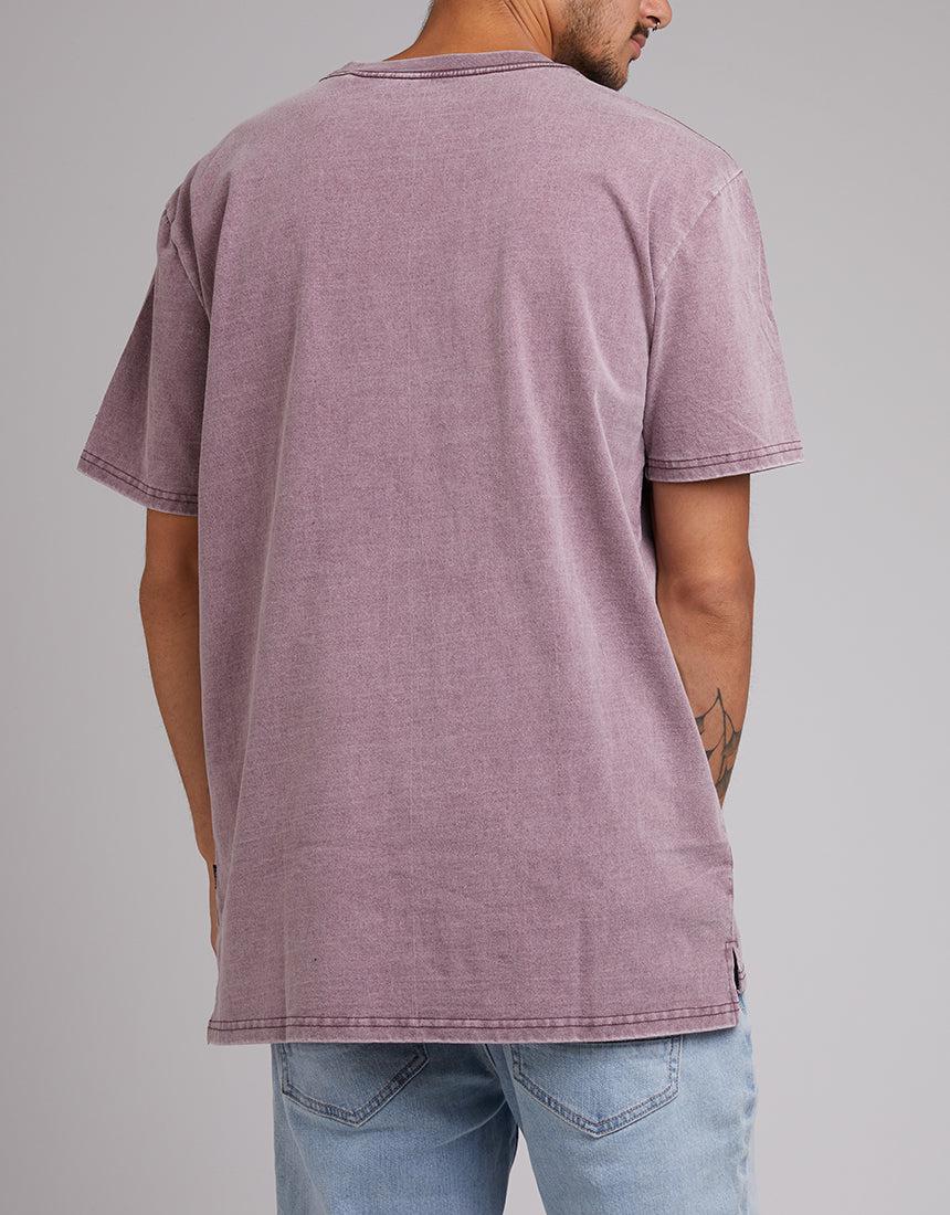 Silent Theory-Surplus Pocket Tee Burgundy-Edge Clothing