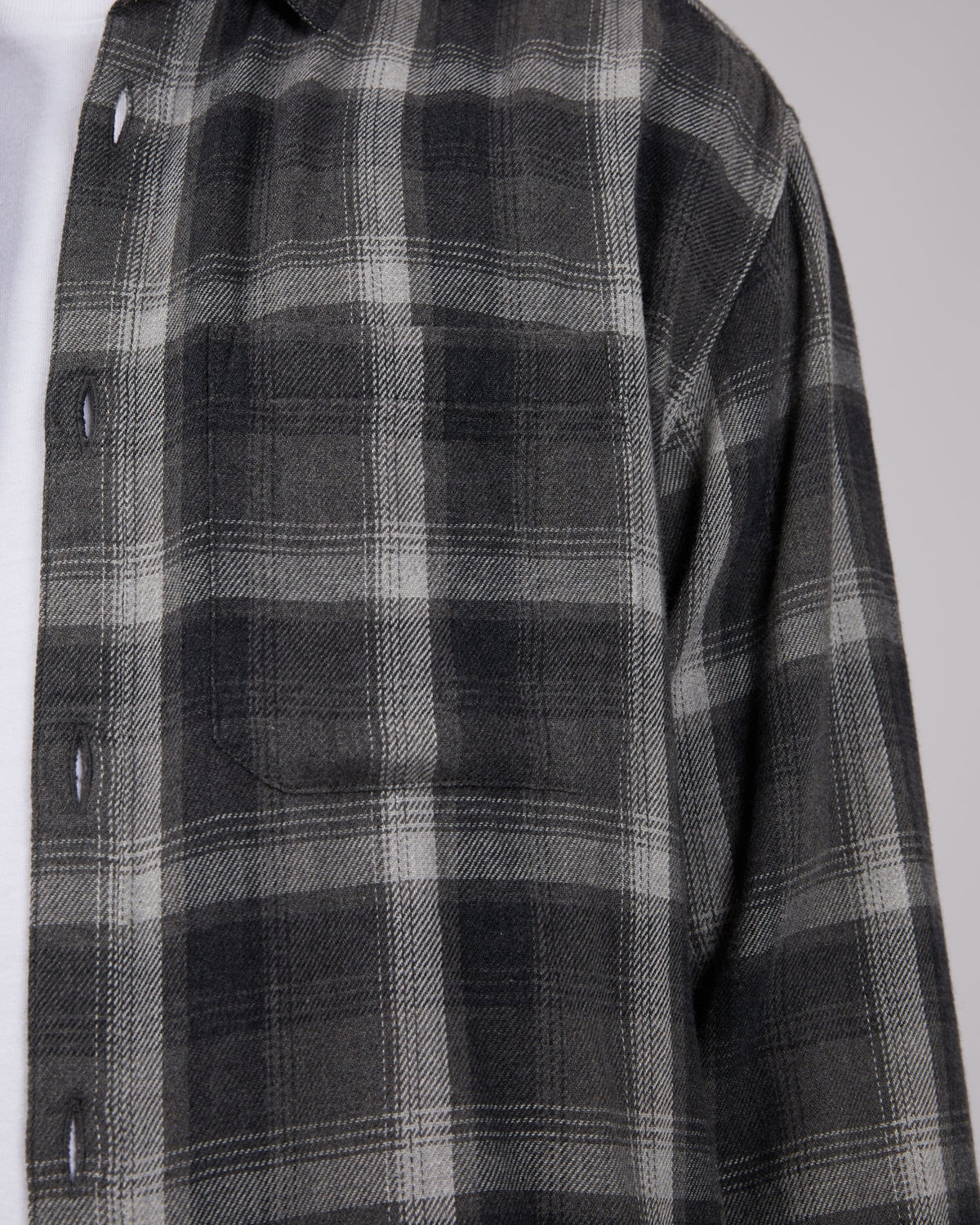 Silent Theory-Tour Overshirt Grey-Edge Clothing