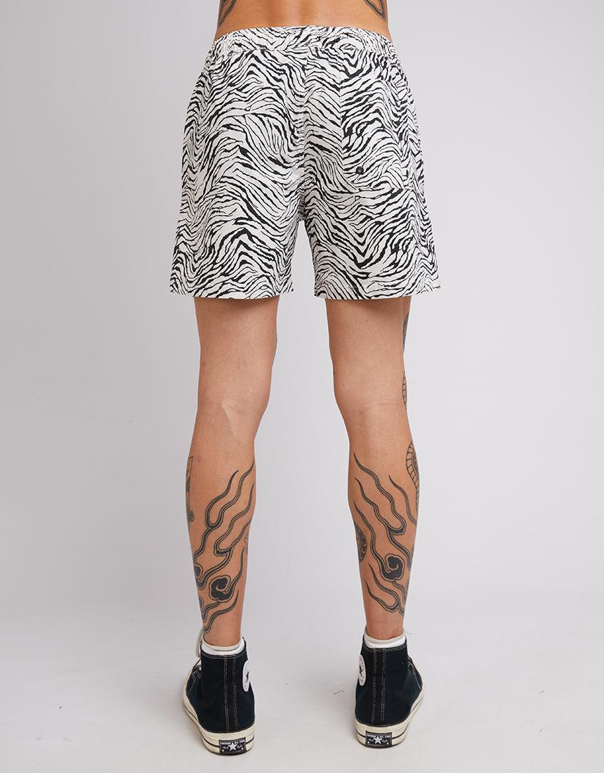 Silent Theory-Zebra Short Multicoloured-Edge Clothing