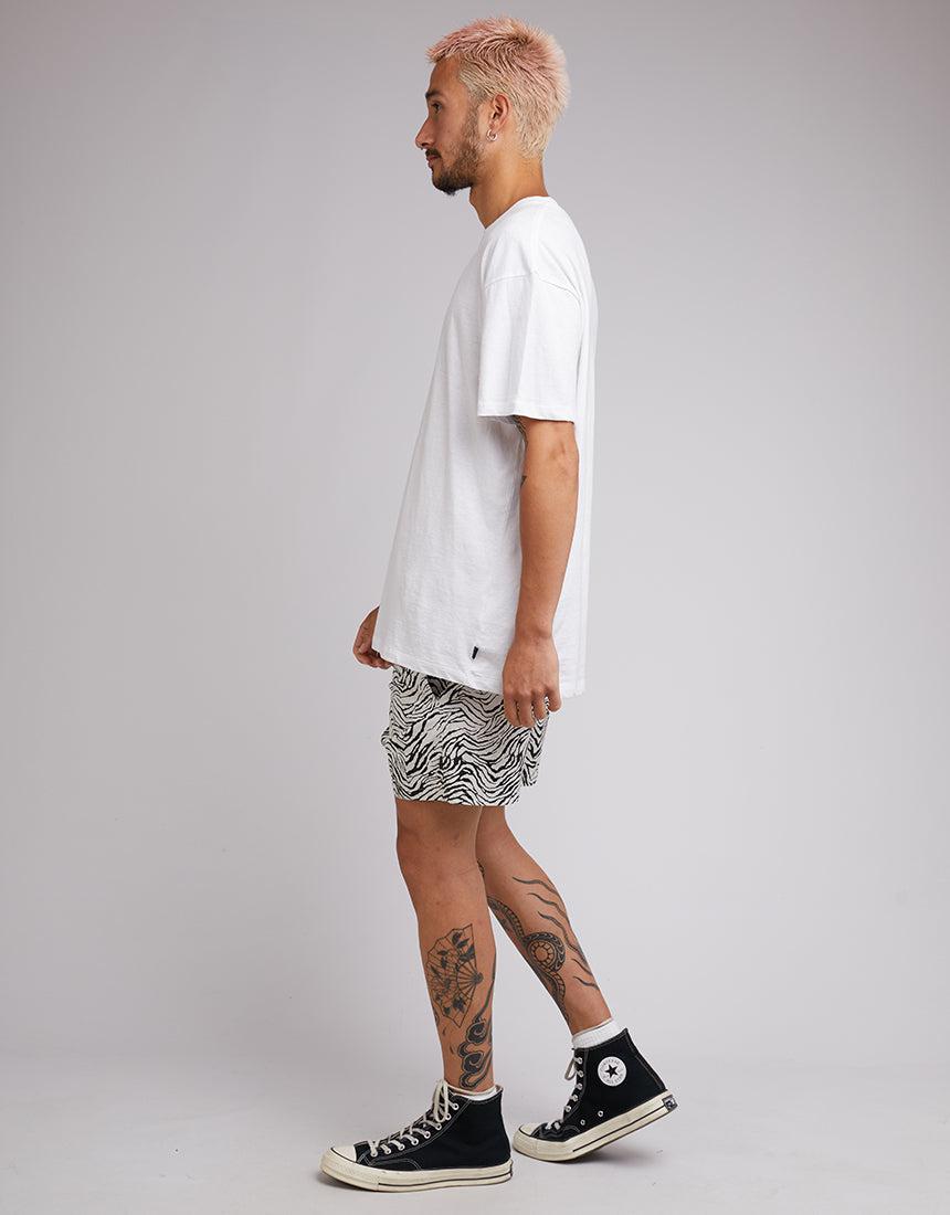 Silent Theory-Zebra Short Multicoloured-Edge Clothing