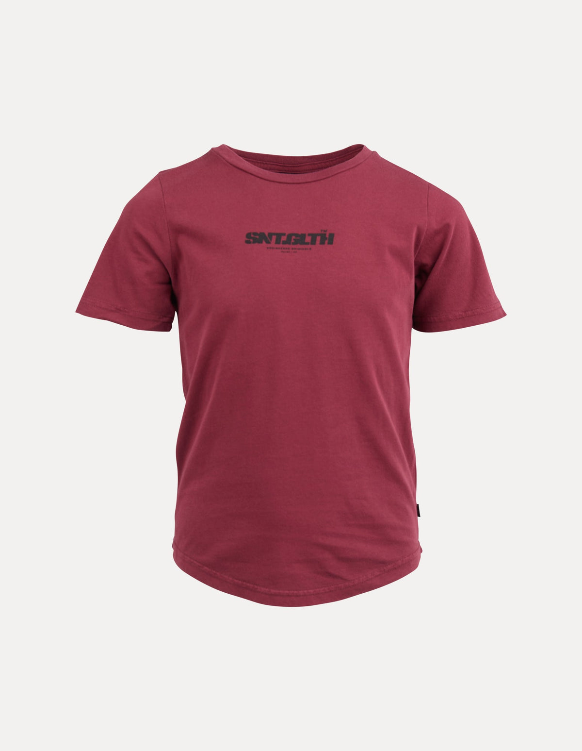 St Goliath 3-7-Logo Tee 2Pk Choc/rose-Edge Clothing