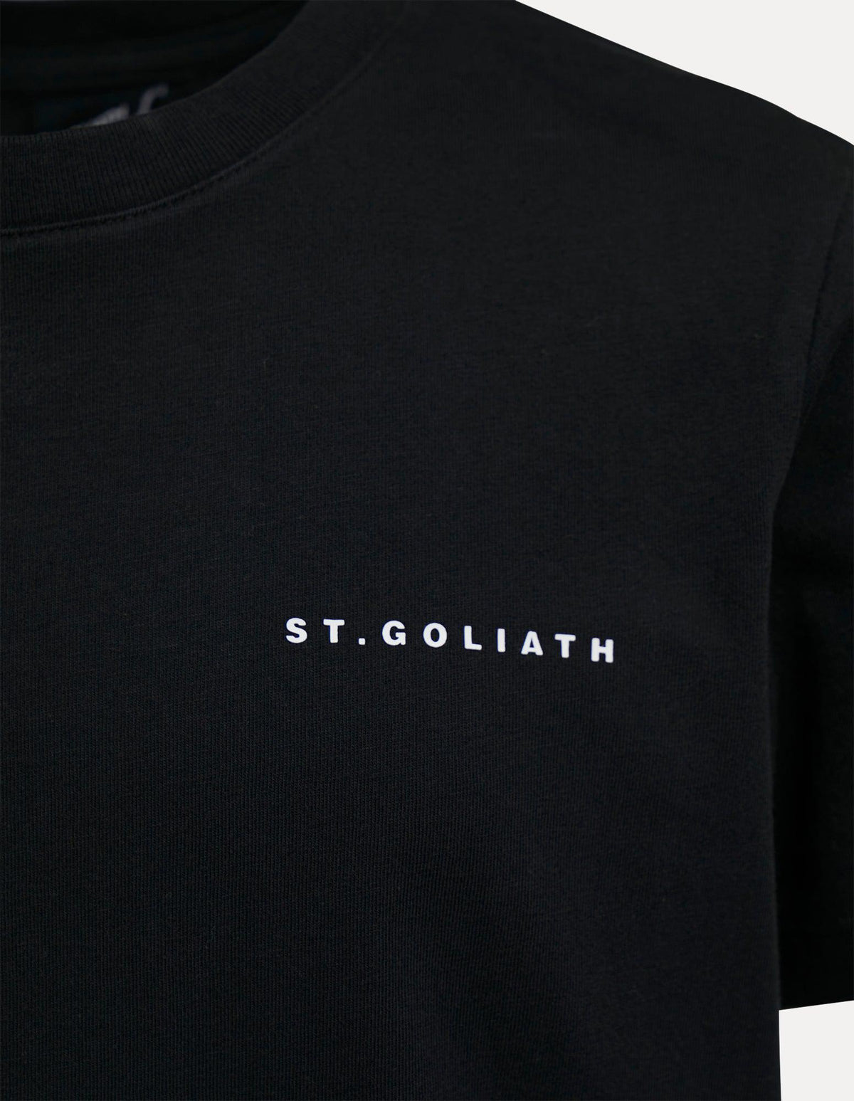 St Goliath 3-7-Logo Tee .02 Black-Edge Clothing