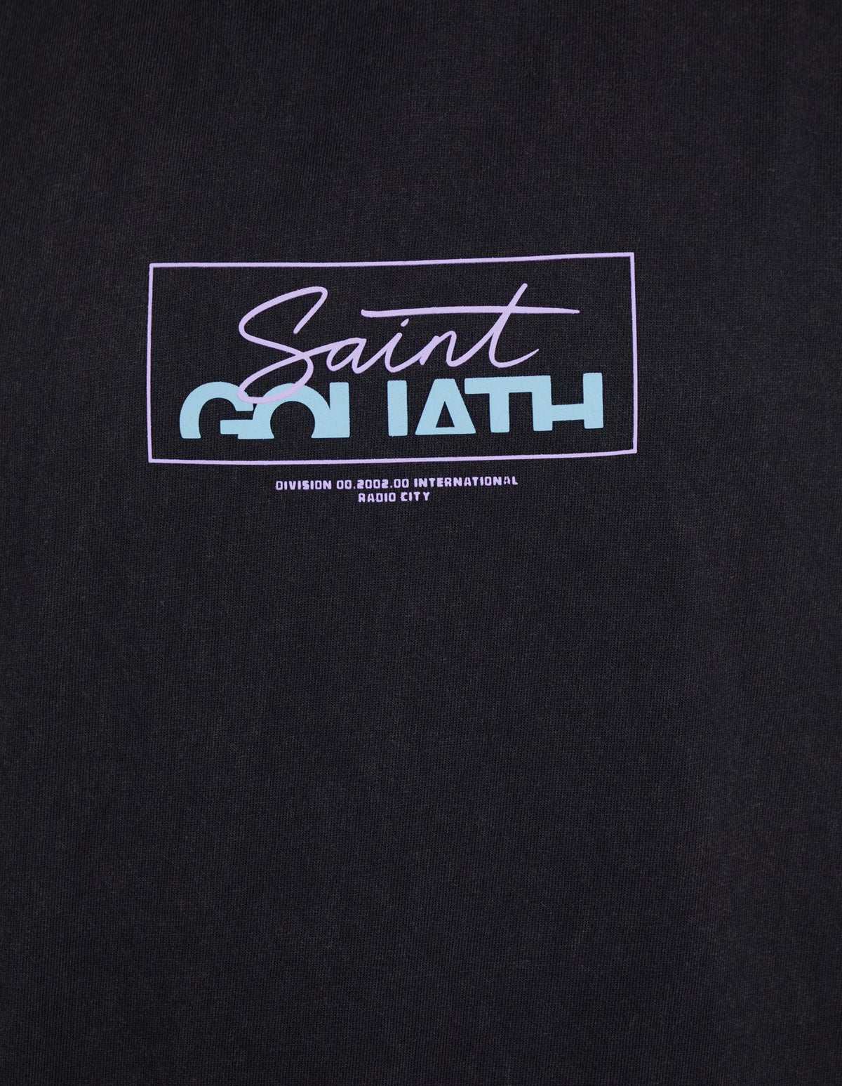 St Goliath 8-16-Glow S/less Hoody Black-Edge Clothing