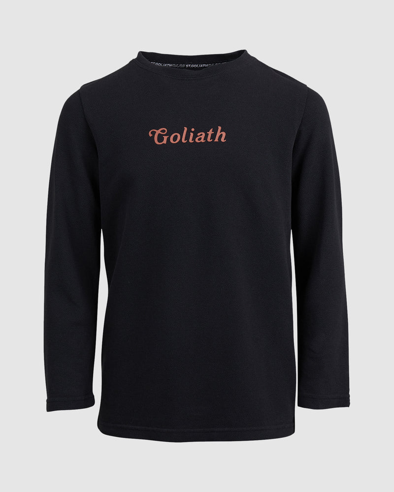 St Goliath 8-16-Look Out L/s Tee Washed Black-Edge Clothing