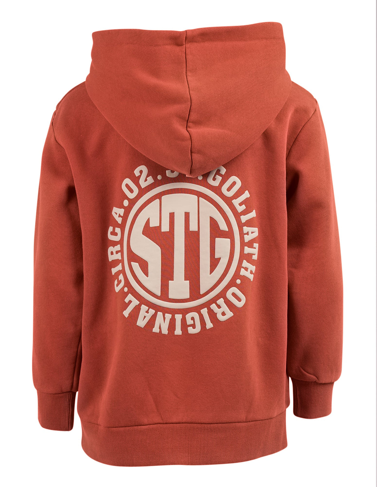 St Goliath 8-16-Teen Grad Hoodie Red-Edge Clothing