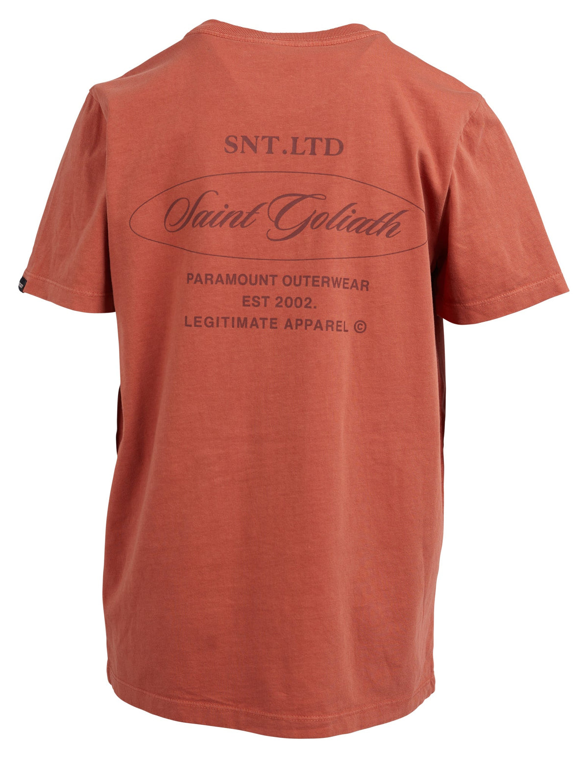 St Goliath 8-16-Teen Shelter Tee Red-Edge Clothing