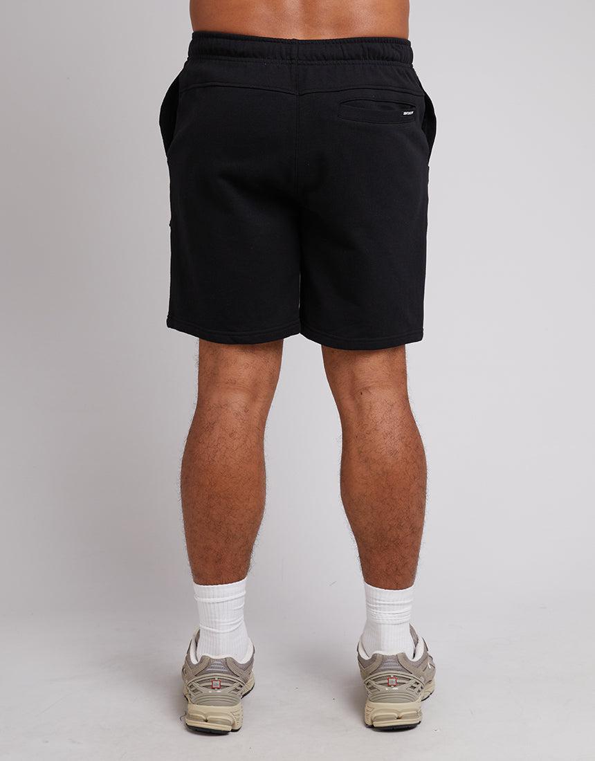 St. Goliath-Arena Fleece Short Black-Edge Clothing