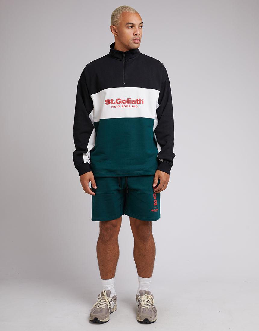 St. Goliath-Arena Qtr Zip Pine-Edge Clothing