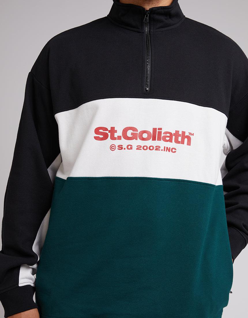 St. Goliath-Arena Qtr Zip Pine-Edge Clothing