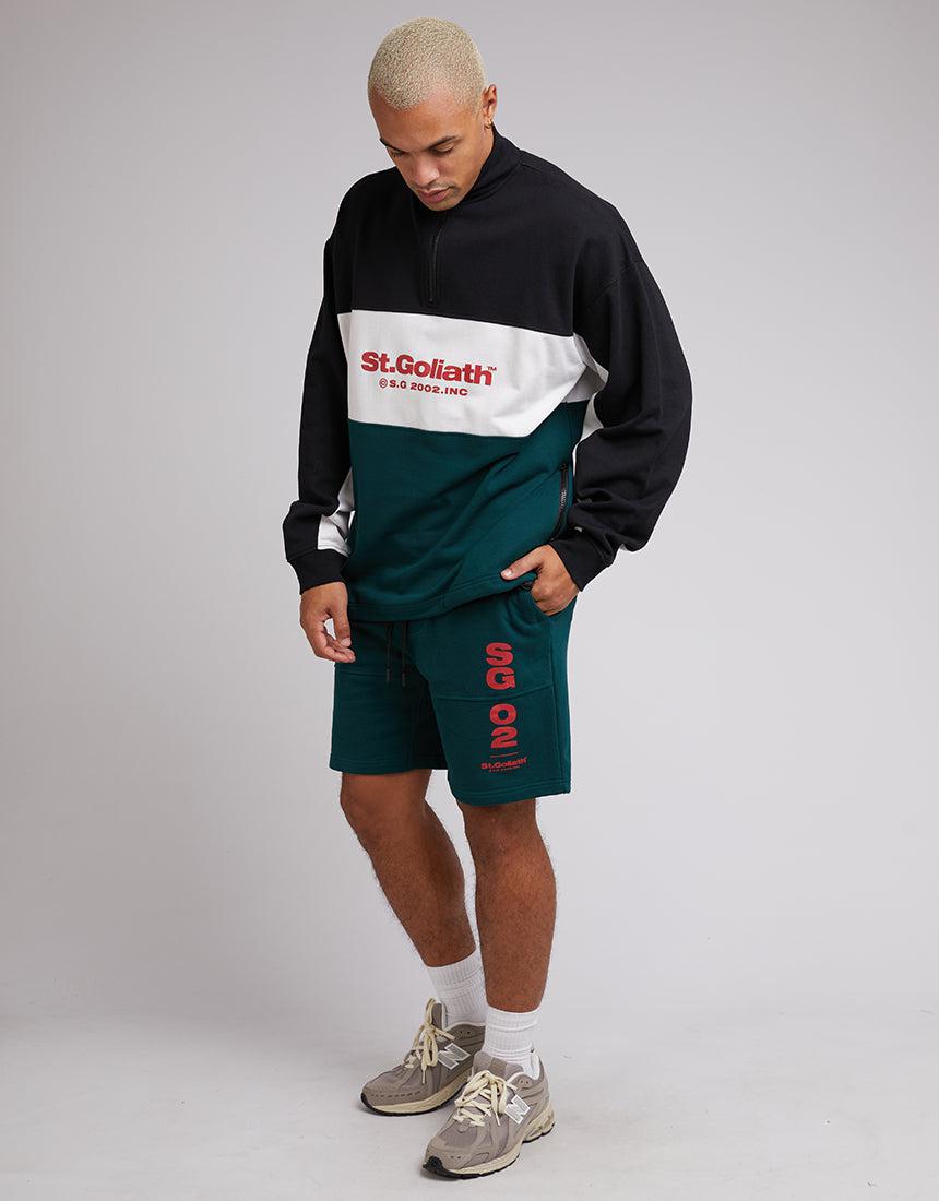 St. Goliath-Arena Qtr Zip Pine-Edge Clothing
