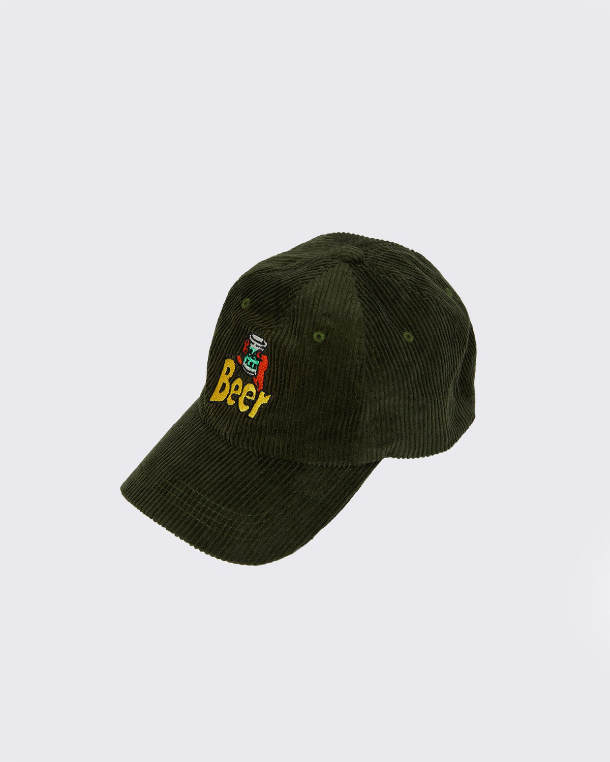 St. Goliath-Beer Cord Cap Olive-Edge Clothing