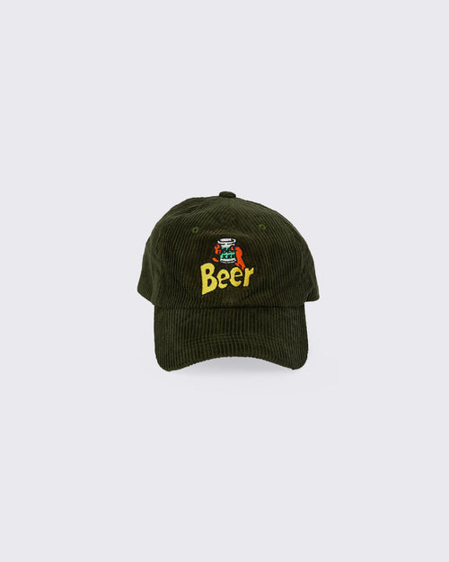 St. Goliath-Beer Cord Cap Olive-Edge Clothing