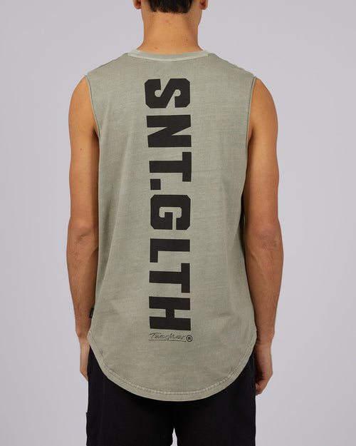St. Goliath-Circuit Muscle Olive-Edge Clothing