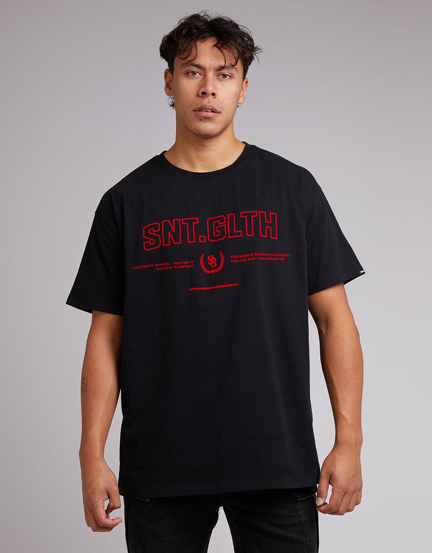 St. Goliath-Civil Tee Washed Black-Edge Clothing