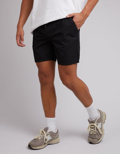 St. Goliath-Daily Short Washed Black-Edge Clothing