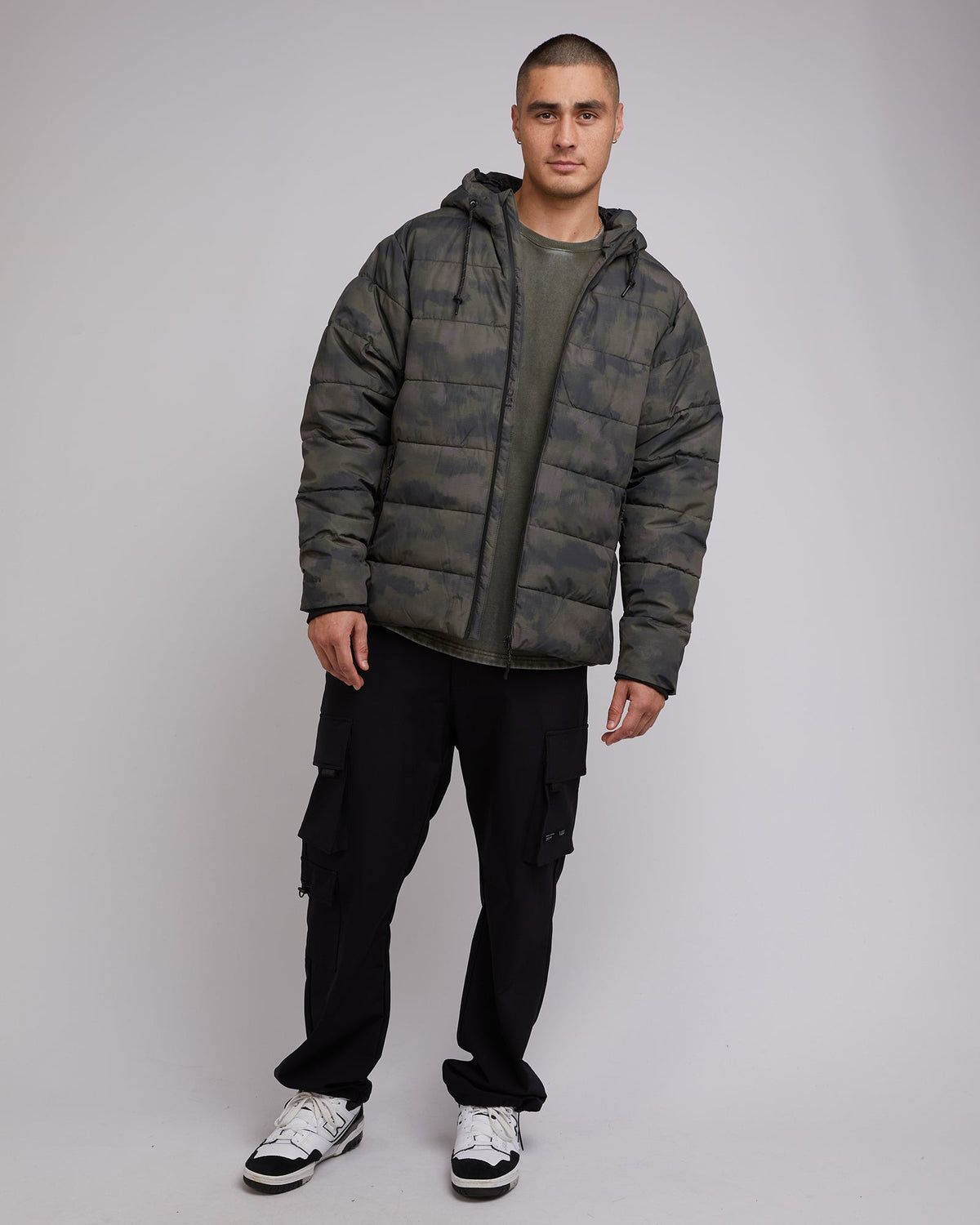 St. Goliath-Domain Puffer Jacket Multicoloured-Edge Clothing