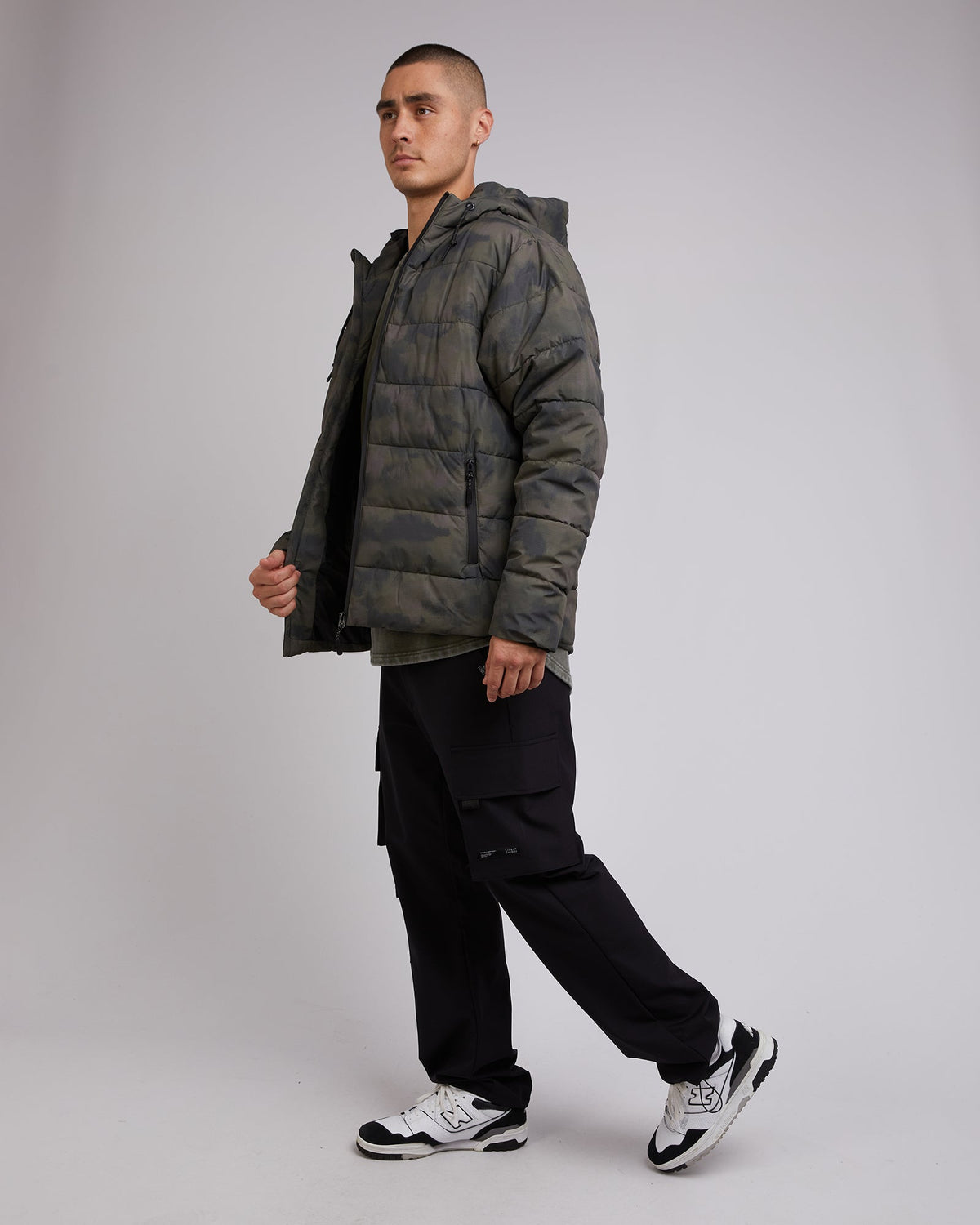 St. Goliath-Domain Puffer Jacket Multicoloured-Edge Clothing