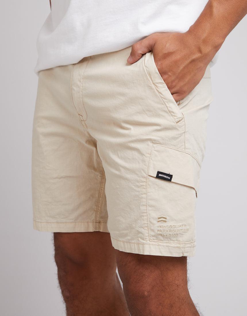 St. Goliath-Hd Twill Short Tan-Edge Clothing