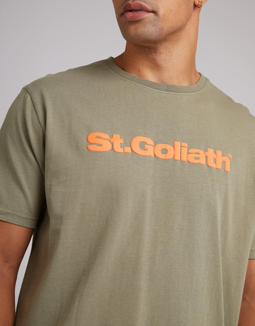 St. Goliath-Highlight Tee Khaki-Edge Clothing