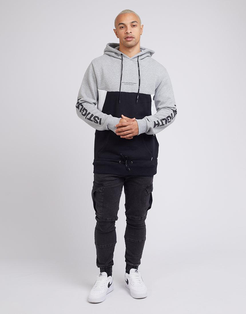 St. Goliath-Intra Hoody Grey Marle-Edge Clothing
