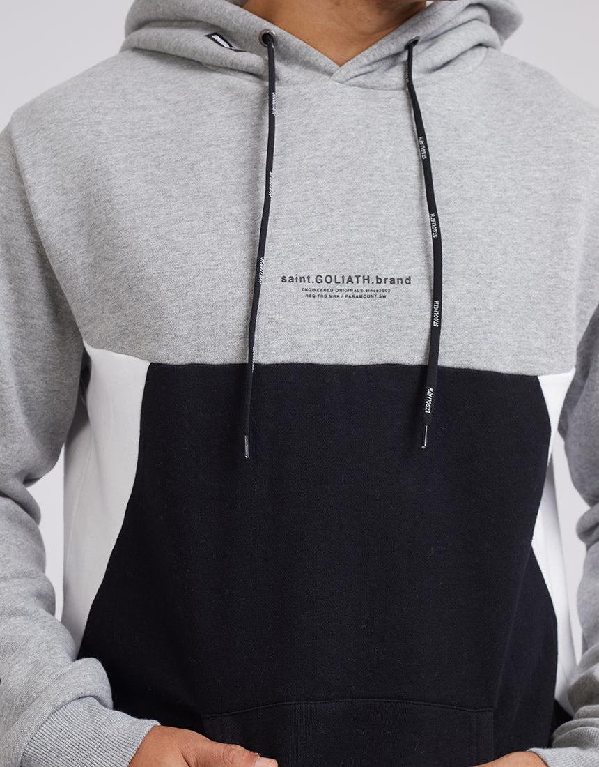 St. Goliath-Intra Hoody Grey Marle-Edge Clothing
