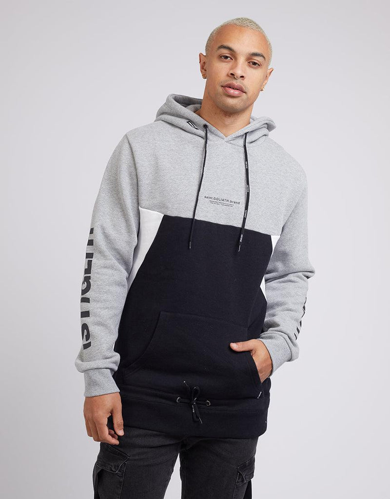 St. Goliath-Intra Hoody Grey Marle-Edge Clothing