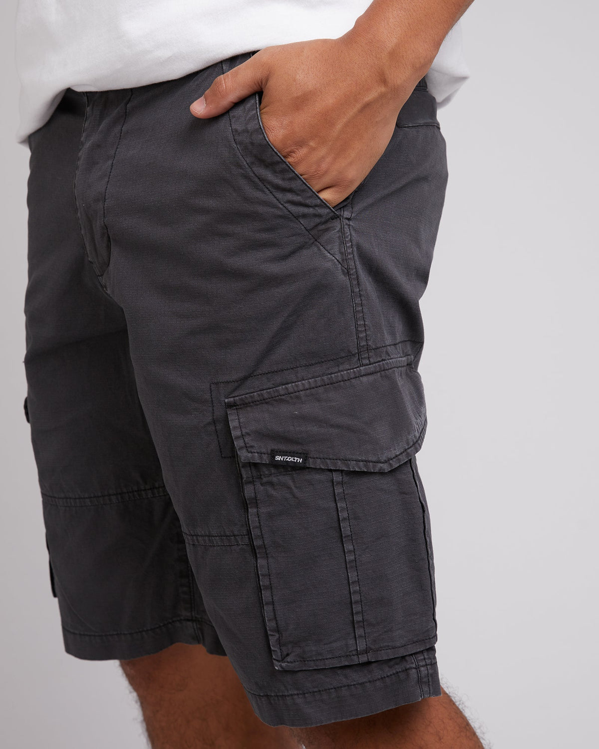 St. Goliath-Iskra Cargo Washed Black-Edge Clothing