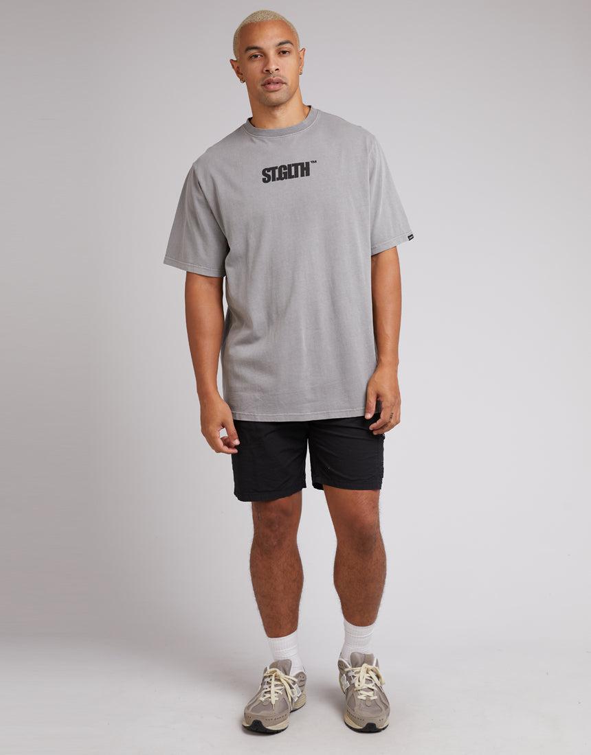 St. Goliath-Lane Tee Grey-Edge Clothing